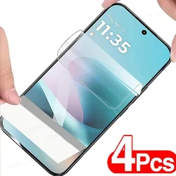 Hydrogel Screen Protector Set - Premium Protection Film 3/4 Pack - 4Pcs (Moto Edge 70 Fusion)