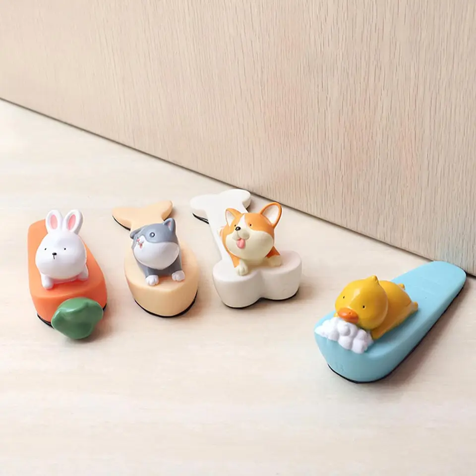 Cute Hedgehog Decorative Door Stopper for Home