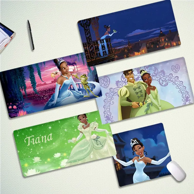 Disney Tiana Princess Frog Prince Top Quality Gamer Speed Mouse Retail Small Rubber Mousepad Size Per Tastiere Mat Mousepad