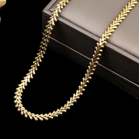 New Bone Shape Stainless steel Chokers Necklace Does Not Fade Fashion Jewelry Sexy Accessories For Party Woman‘s Necklace