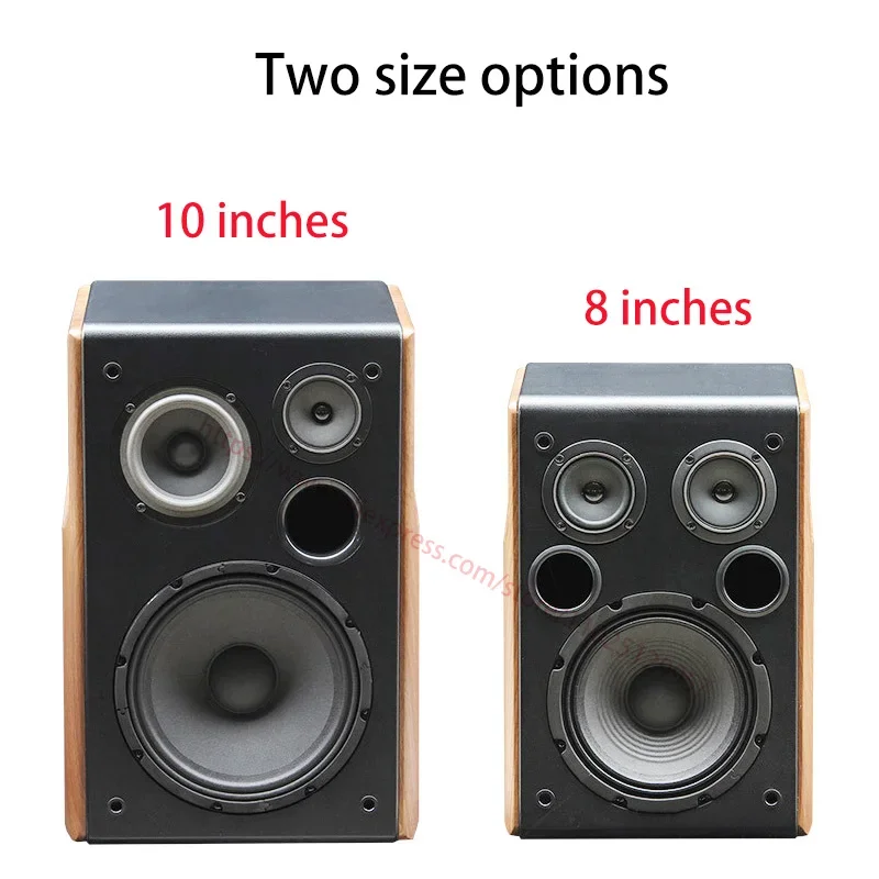 10 Inch 4 Ohm 200W Passive Speaker 2.0 Stereo Bookshelf Speakers Home HiFi Loudspeaker Suitable For Amplifier Audio