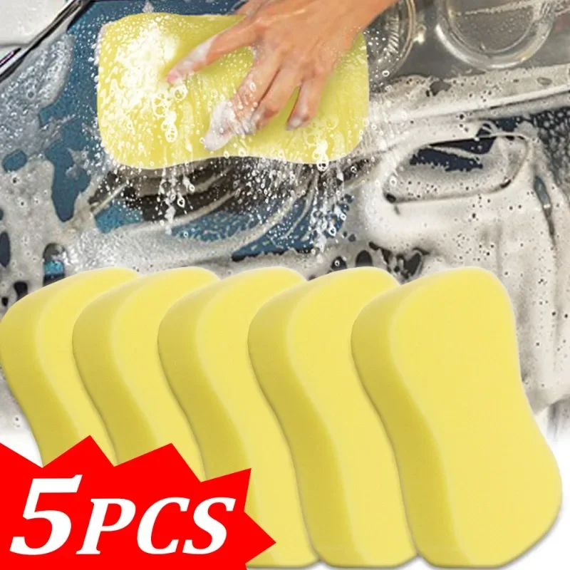 5/3/1Pcs High-density Car Washing Sponges Large Honeycomb 8-shaped Sponges Block Car Cleaning Waxing Tools Cleaning Accessories cleaning sponge car cleaning accessories car cleaning sponge car cleaning tool car polishing sponge