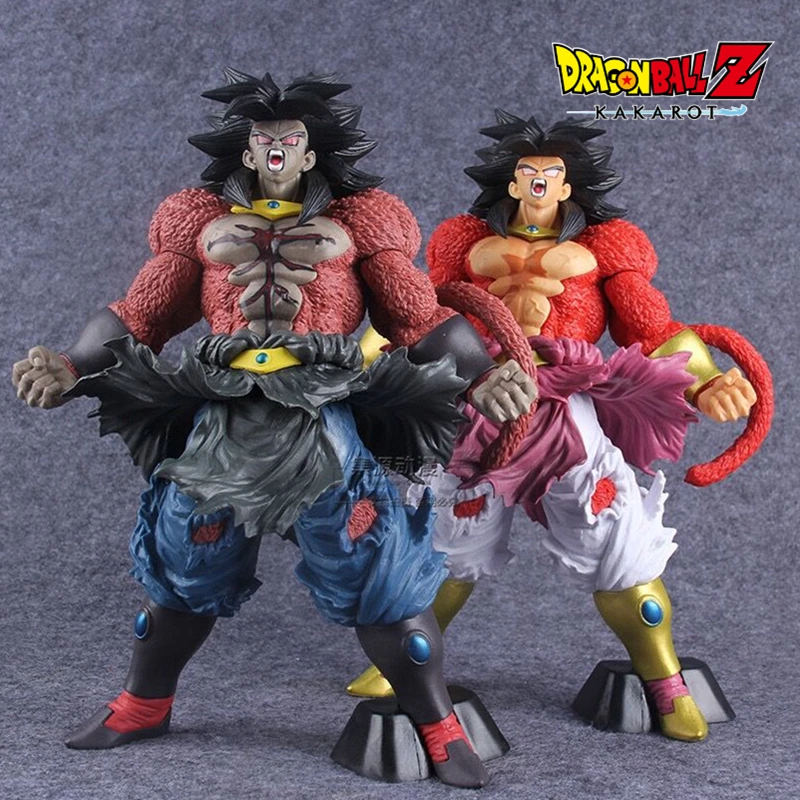 Nuovo 32Cm Super Dragon Ball Heroes Figure Broly Ssj4 Broly Dark Pvc Action Figures Modello Statua Giocattoli Festival Migliori Regali