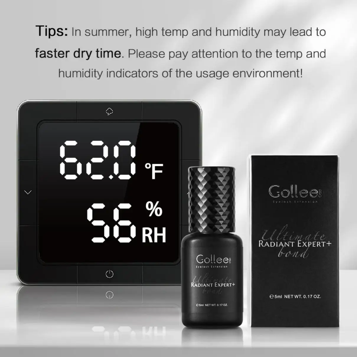 Gollee 0.5s Fast Drying Wholesale Price 10PCS Gule Lash Eyelash Hypoallergenic Ladhesivo pestañas supplies eyelash extensions 3