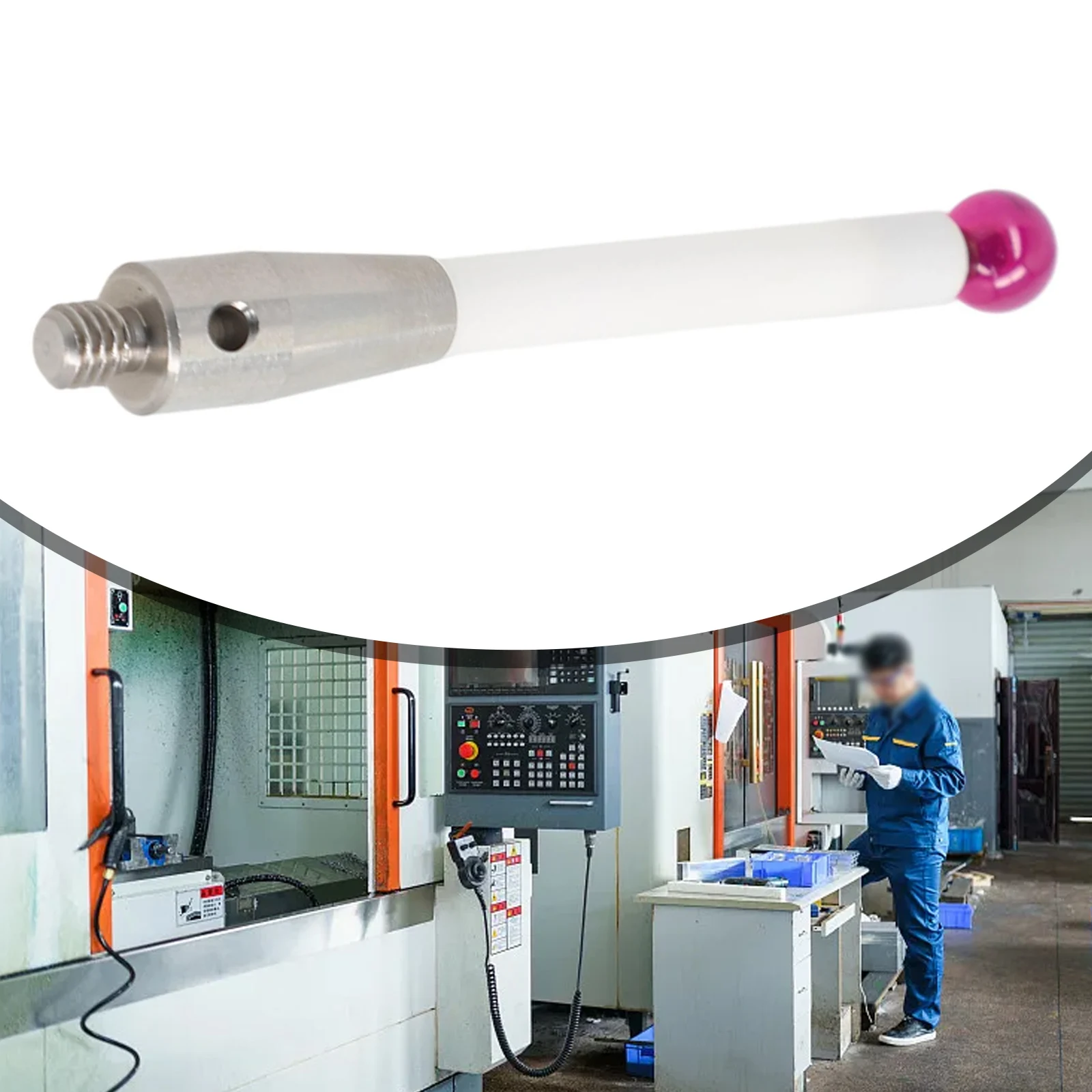 

CMM Stylus M4 Thread Ru по керамике Styli с шариковым наконечником/промышленный стандарт по стандарту по технологии Stylus, устойчивость к коррозии