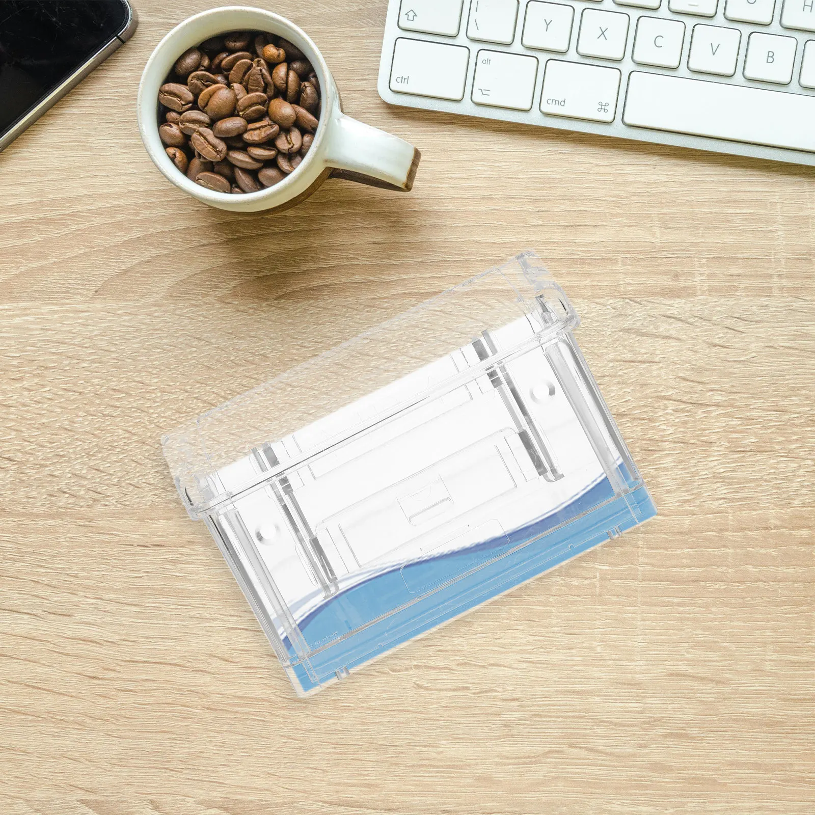 명함 홀더' 사무실 탁상용 카드 정리함 명함 홀더 책상용