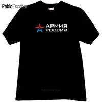 man t-shirt cotton tee-shirt brand tops Army of Russia Cool Patriotic T-shirt in black male summer t shirt 4XL 5XL