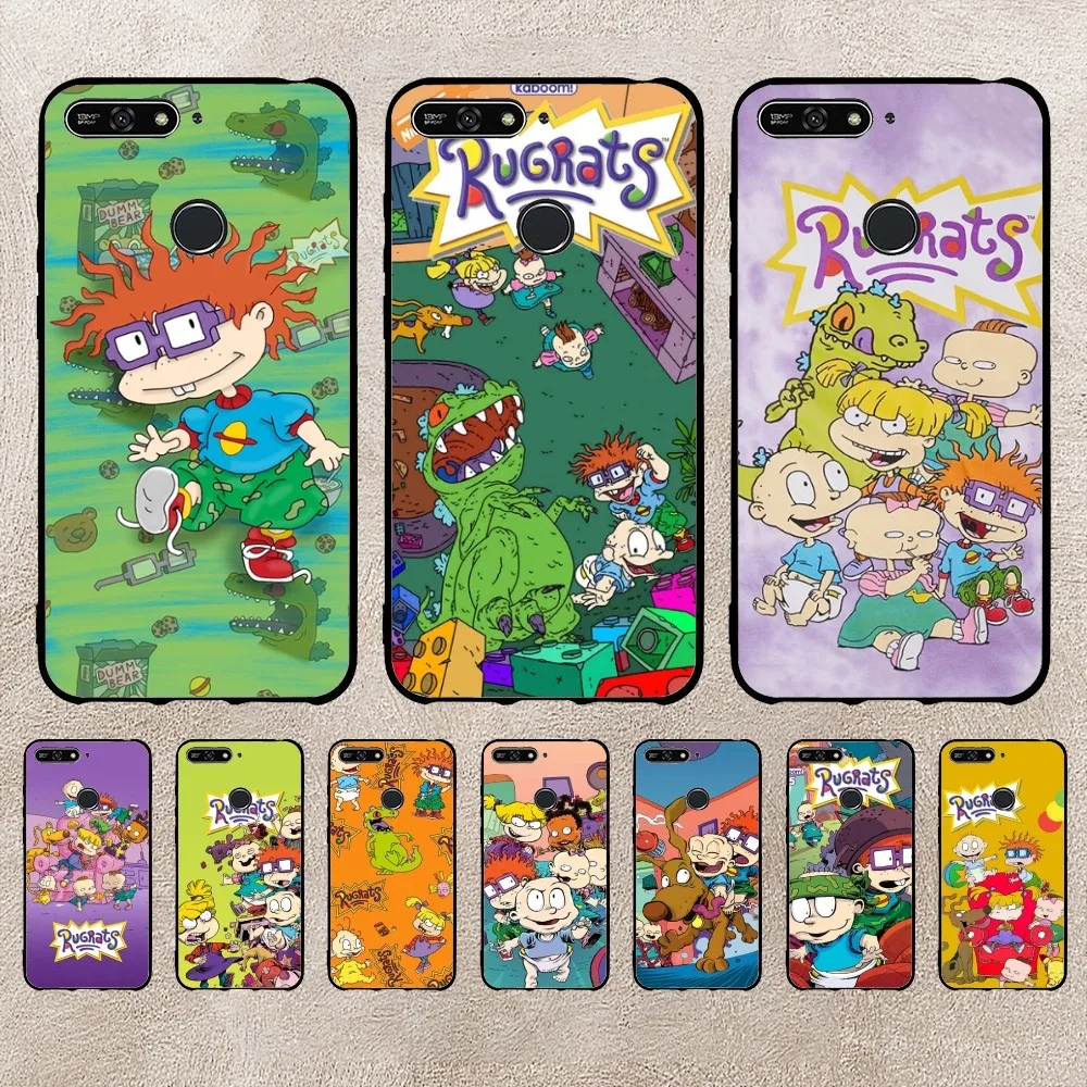 Movie R-Rugrats Cartoon Reptar Custodia Per Telefono Per Xiaomi 11 Redmi Note 11 5G 8T 9A 9 10T Note8Pro Note9 12Sultra Custodia Nera