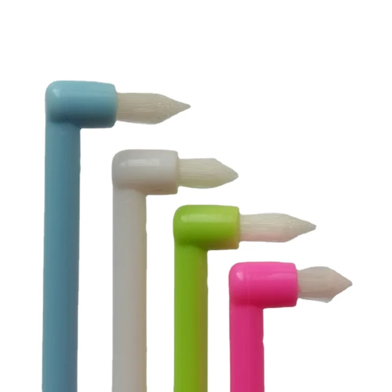 

Pointed Head Orthodontic Toothbrush Tooth Brush Soft Hair Correction Teeth Braces Dental Floss Oral Tooth Care