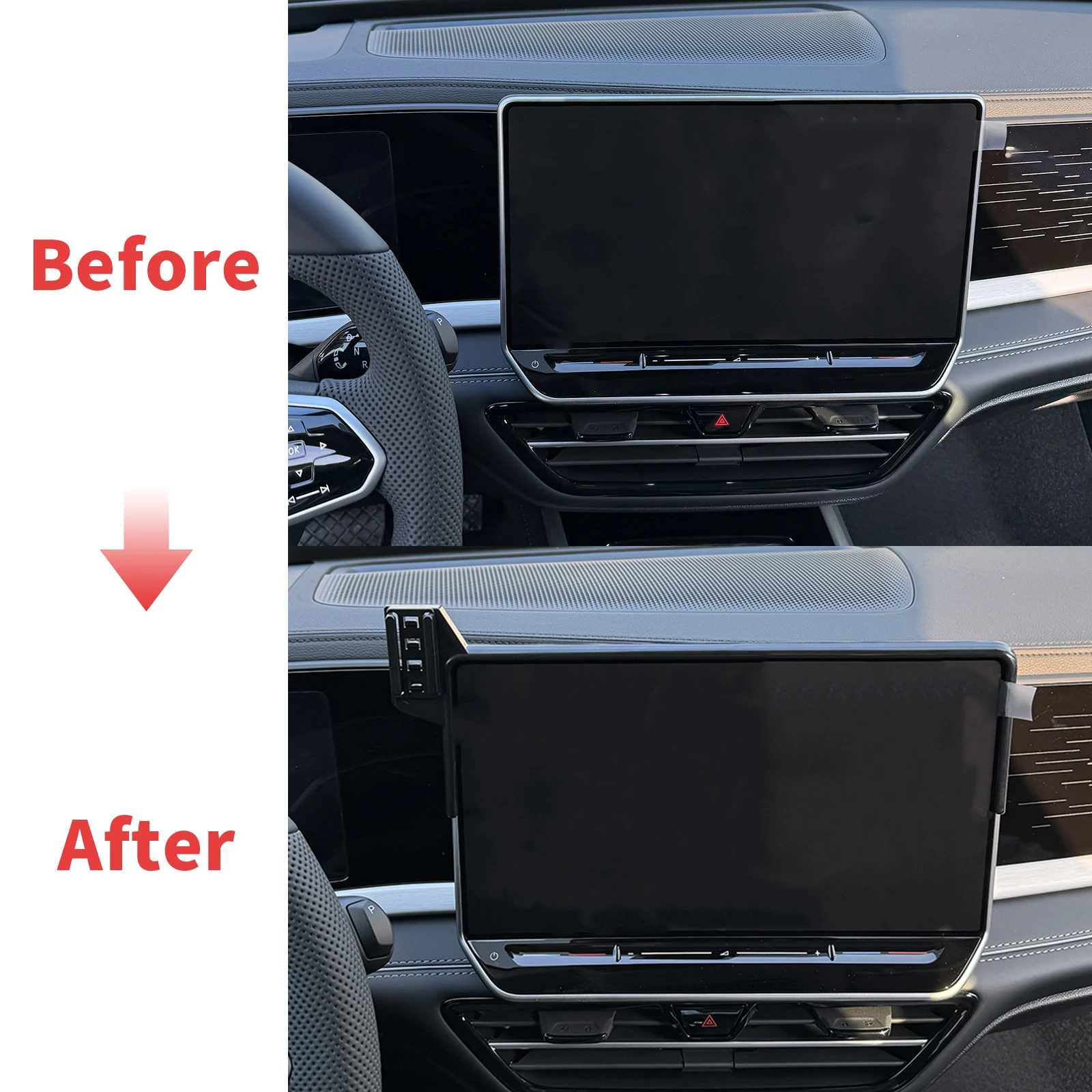 Car Mobile Phone Holder for Volkswagen VW Passat B9 (12.9inch) Accessories GPS Bracket Navigation Stand Auto