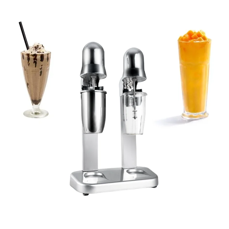 220V 360W Commercial Electrical double head Yogurt Mixer Machines Milk