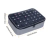 40 bottles nail polish storage bag, multi-color portable hand-held large cosmetic bag, holds up to 40 bottles (15 ml), nail dril 2
