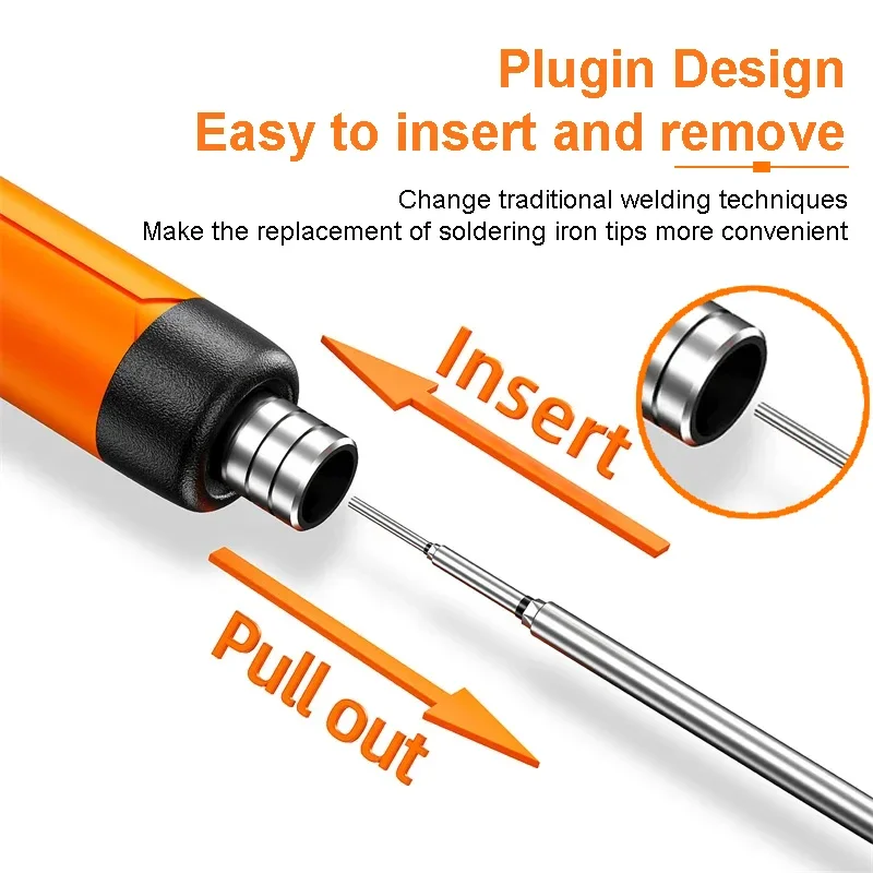 Soldering Iron Tip Mini Portable Replacement Tip Rapid Heating Welding Tool Solder Accessories 5V 8W soldering iron,soldering iron tips,solder iron kit