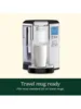 Coffee Maker, Single Serve 72-Ounce Reservoir Coffee Machine, Programmable Brewing & Hot Water Dispenser, Stainless Steel 4