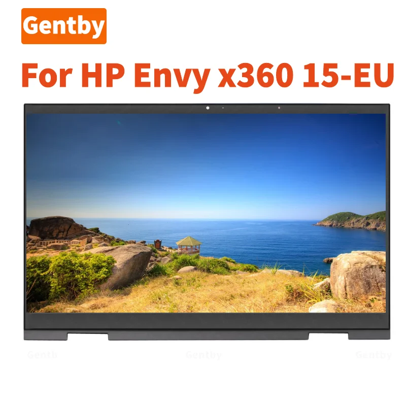Nuovo Per Hp Envy X360 15 Eu 15-Eu 15M-Eu 15-Eu0000 Muslimatifd 1920X1080 Ips Gruppo Schermo Lcd Touch Da 15.6 Pollici