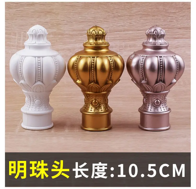 Description Picture 5 of item1pc Roman Rod Curtain Head Curtain Rod Head Universal Curtain Roman Rod Cap Curtain Poles, Tracks & Accessories Home Decore