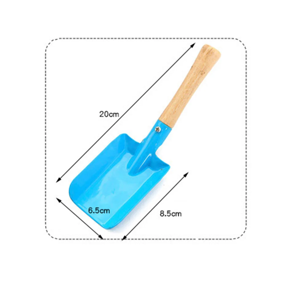 Pelles de jardinage en métal coloré, outils de repiquage pour le camping, 2 pièces