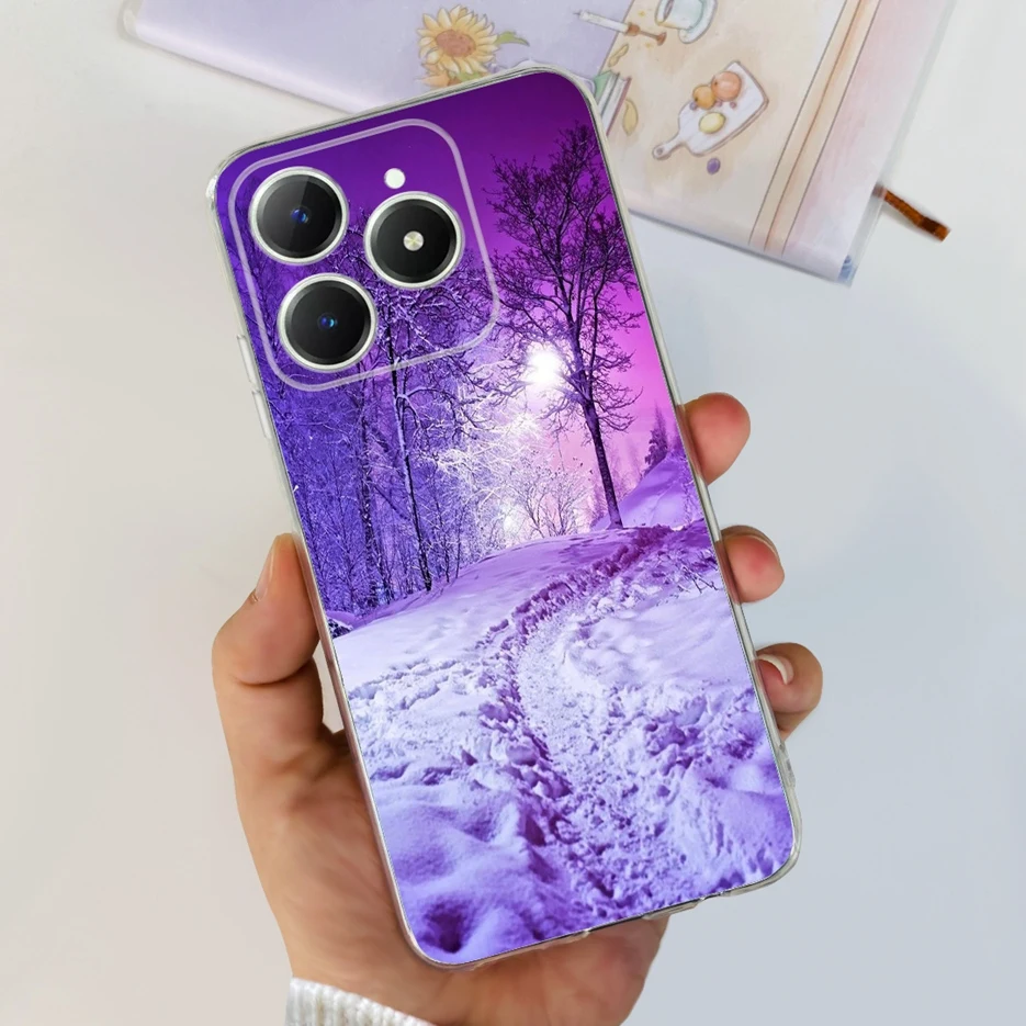 Stylish Painted Soft Silicone Phone Case Cover