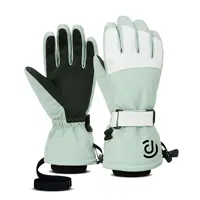 Men's Winter Warm Ski Gloves Outdoor Thick Snowboarding Gloves Windproof Waterproof Gloves for Riding Touch-Screen Skiing Gloves 5