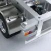 1/14 RC Metal Frame Trailer 3-axle Trailers for Remote Control Tractor Truck Dumper Tipper Car DIY Mode 40 Feet Container Toy 6