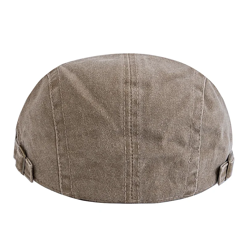 Hot Sale Unisex Summer Outdoor Flat Hat Sports Cotton Beret Caps Solid Color Casual Peaked  Caps Stylish Casual Sun Hats