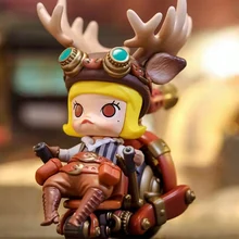 

Molly Steampunk Animal Motorcycle Series Blind Box Guess Bag Ciega Blind Bag Toy for Girl Anime Figure Cute Model Birthday Gift