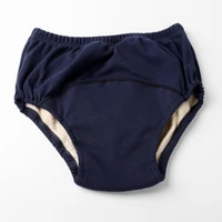 Adult Diaper Underwear Breathable Cotton Elderly Incontinence Leak-Proof Briefs Men Women Reusable Disability Care Triangle Pant 1