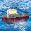 Powerful Dual Motors Wireless Electric Remote Control Tugboat Model Toys for Kids Gift 2