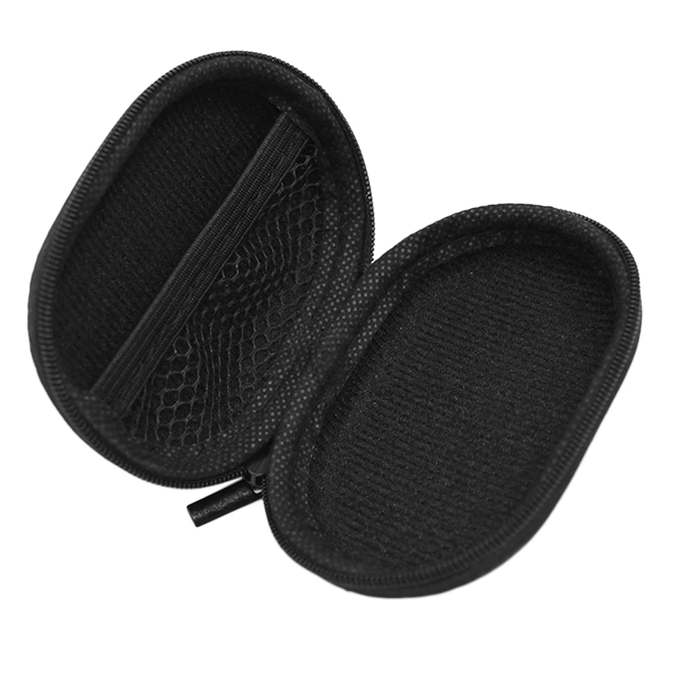 KZ Earphone Accessories Hard Case Bag With Logo Portable Oval Headset PU Storage Box For ZST ZS10 PRO X EDX Pro AS24 DQS ZNA
