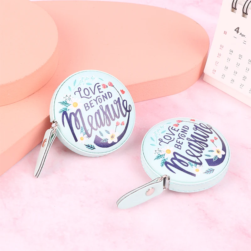 

1 Pc 1.5M Soft Measurer Portable Retractable Vintage Style Mini Tape Nostalgia Measure Ruler Retro Sewing Centimeter Roll Tape