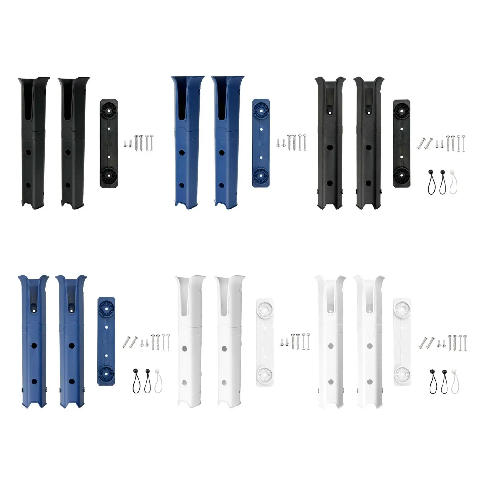 Rod Holder Aventik Wall-Mounted Fishing Rod Holder Holds 1-6