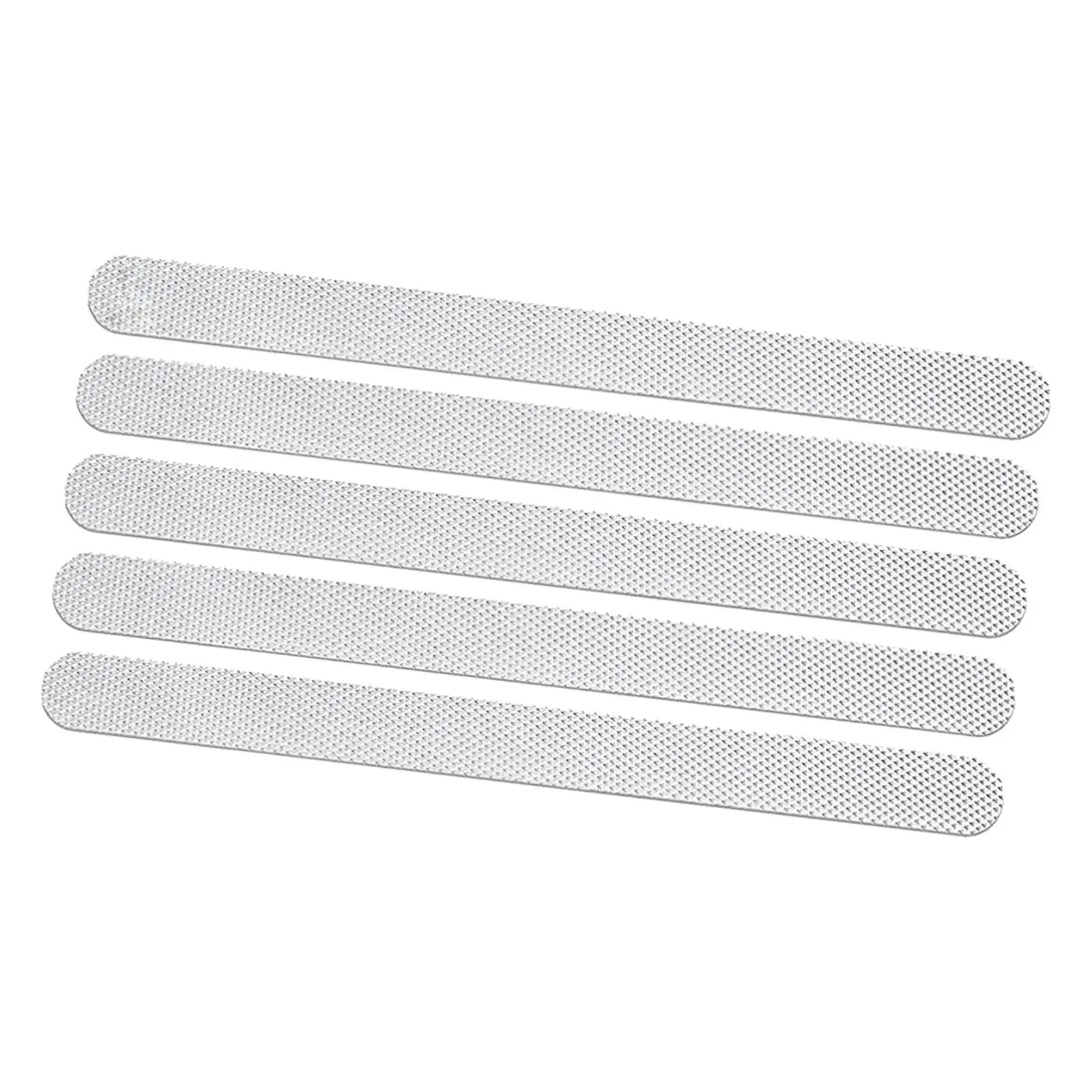 5x Shower Anti Skid Stickers Adhesive Durable Easy to Apply 20cmx10cm Anti Skid Tape for Bathtub Pools Kitchen Doorway Child 4