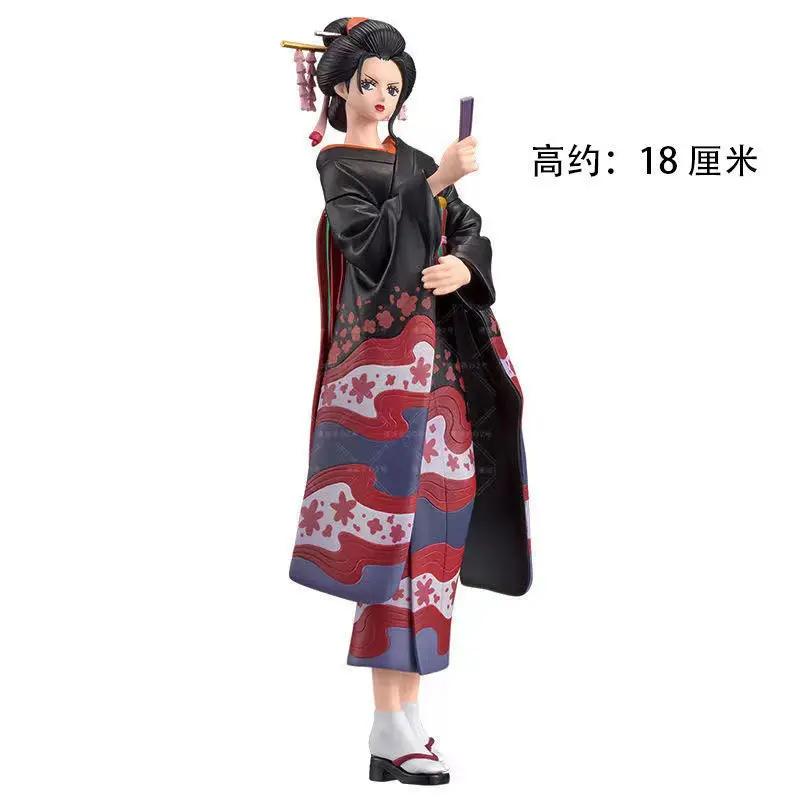 Anime Figures One Piece Luffy Law Zoro Chopper Sanji Nami Robin Brook Kozuki Hiyori Yamato O-Tama Kimono Model Doll Toy Kid Gift