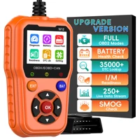 OBD2 Scanner Diagnostic Tool, Enhanced Check Engine Code Reader, Car OBDII/EOBD Scanner with Fault Code Reset 1