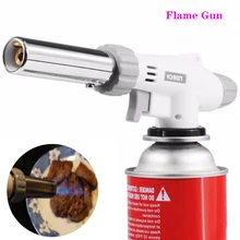 

1pcs Flame Gun Welding Gas Torch Multifunctional Barbecue Torch Burner for Cooking Heating Tool Camping BBQ Desserts Soldering