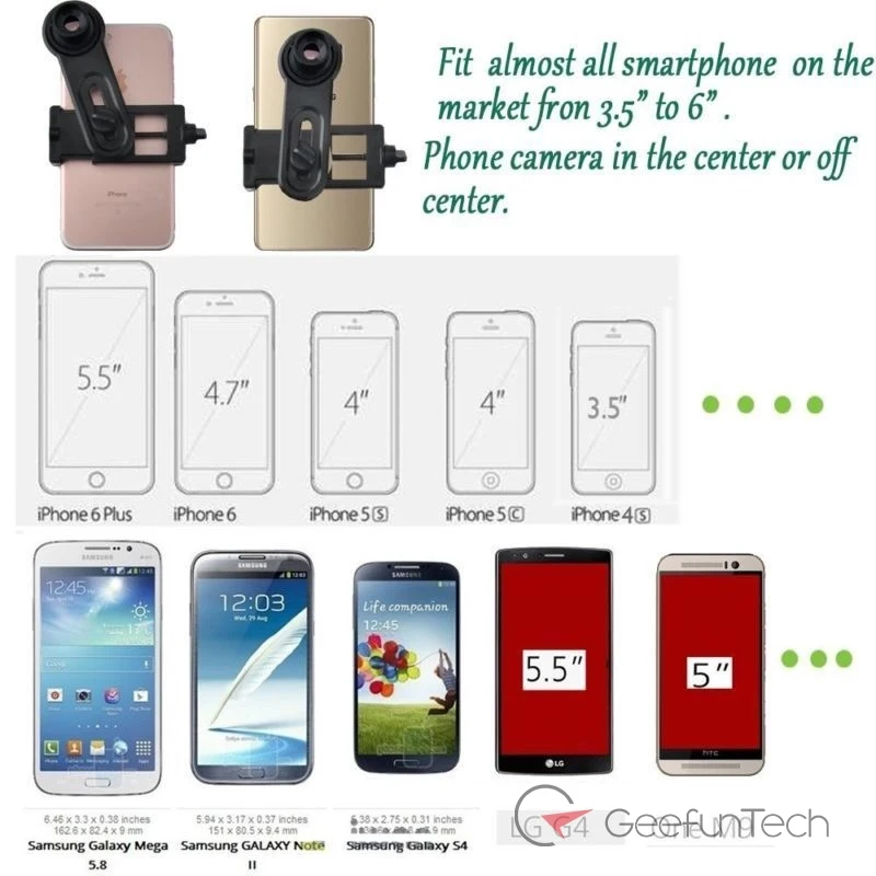 Binoculars Monocular Microscope 3 kinds of Phone Holder Smart Phone Adapter Fit for 26-30mm Eyepiece Compatible microscope adapter