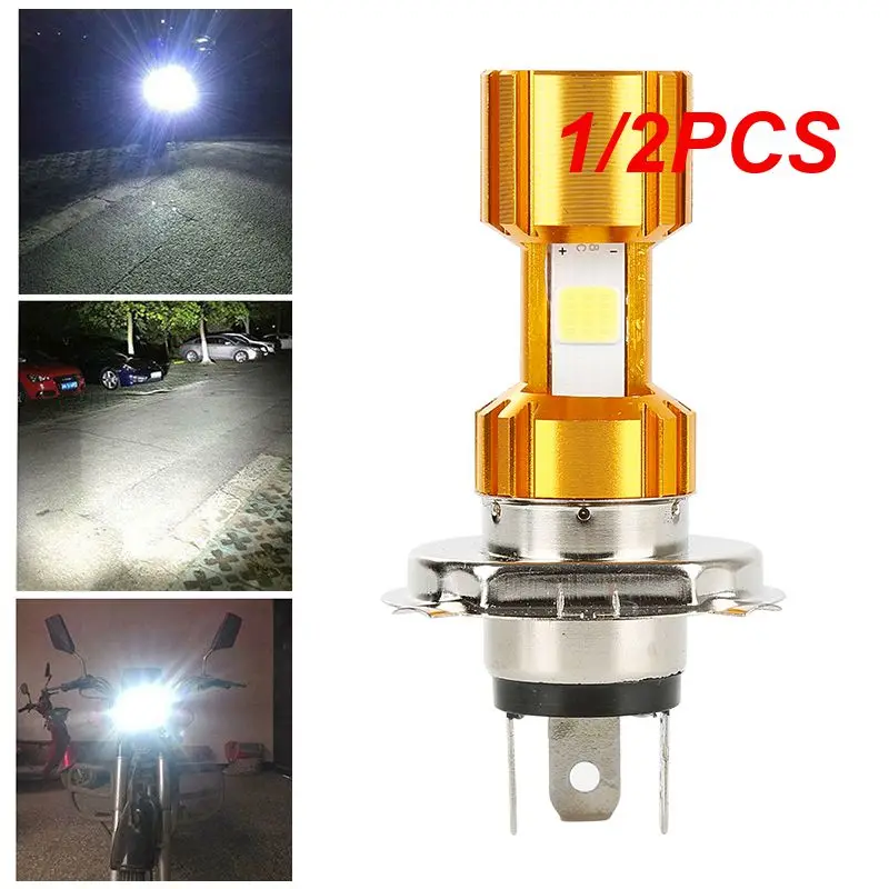 

Мотоциклетная фара H4 18W Светодиодный 3 COB мотоциклетная фара лампа 6500 лм K дальний/ближний свет лампа дневного света белые мотоциклетные запчасти