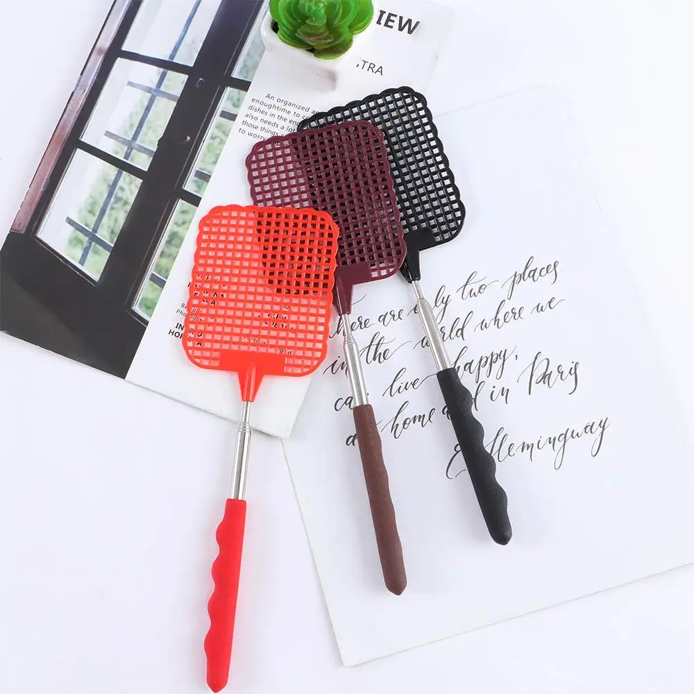 Description Picture 2 of itemHousehold Plastic Flapper Wasps Insect Fly Swatter Bug Killer Pest Control Mosquito Catcher