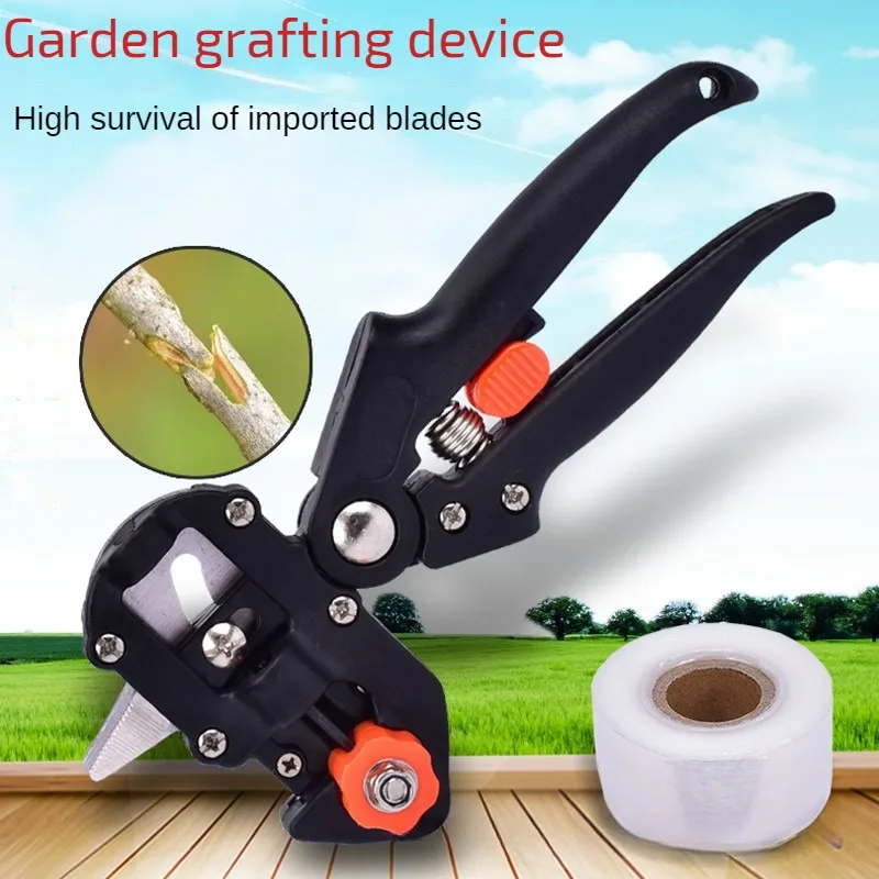 Grafting Scissors Machine Pruner Garden Grafting Tool Professional Branch Cutter Secateur Pruning Plant Shears Boxes Fruit Tree