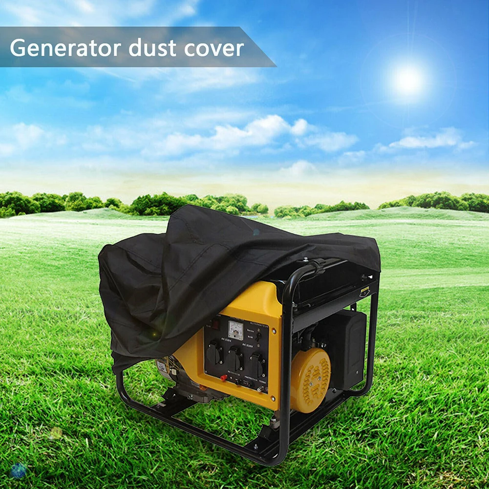 

Portable Outdoor Generator Cover Waterproof Oxford Cloth For Picnic Camping Black 66*51*51cm/81*61*61cm/97*76*76cm
