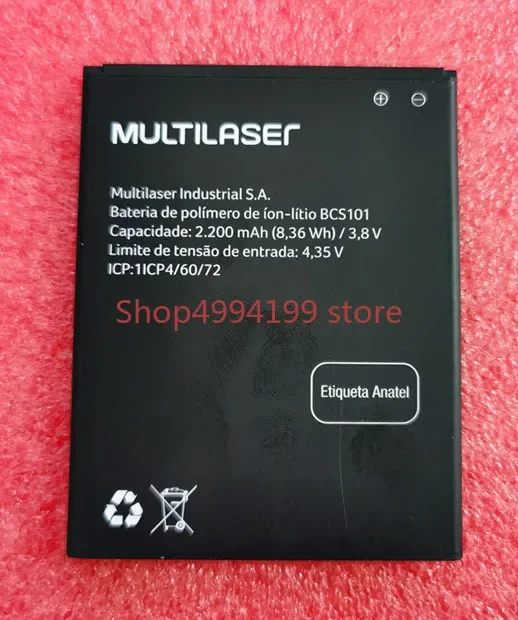 

Аккумулятор 2200 мАч 3,8 в для Multilaser BCS101 мобильный телефон, аккумуляторная батарея, запасные части