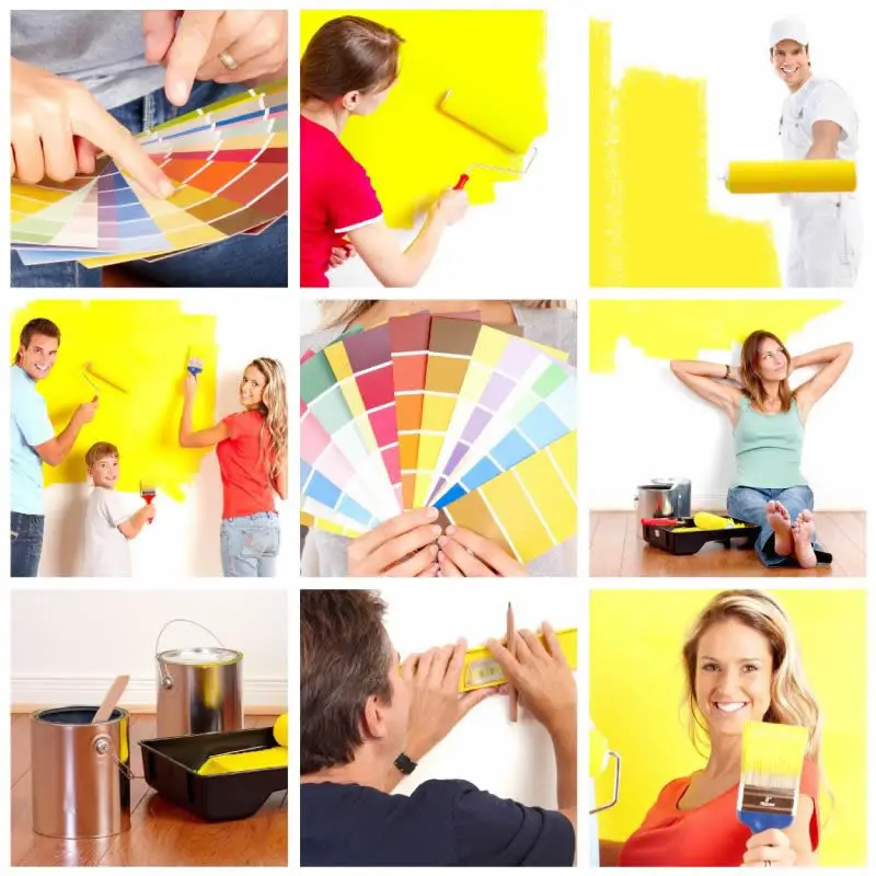 CBCC 건축 국제 표준 컬러 카드 라울 - 페인트 코팅 페인트용 컬러 카드 270 색상 책 바닥 페인트 Colo