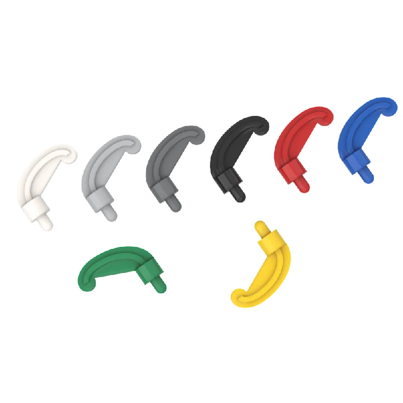 10pcs Compatible MOC Brick Parts 87693 Headwear Accessory Plume Feather Small with Pin Building Block Particle DIY Kid Brain Toy | Игрушки и