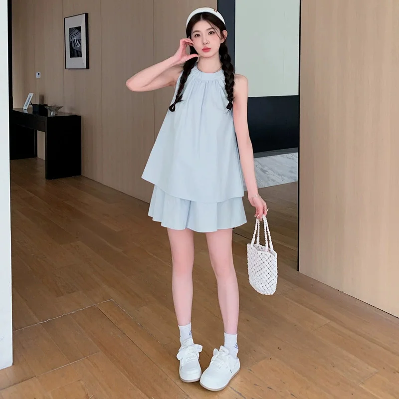 Summer Maternity Outfit Set