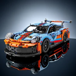 Classic Super Racing Car Bricks Set - Technical Toy (No original box)