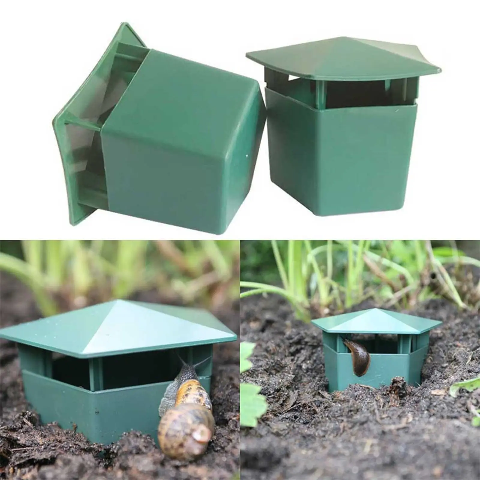 Pest Control Ecofriendly Garden Nopoison Beer Slug And Snail Trap