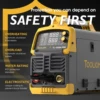 TOOLIOM 200A MIG Welder 4 in 1 MIG/Flux MIG/Lift TIG/Stick Welder 110/220V Dual Voltage Aluminum Welding Machine 6