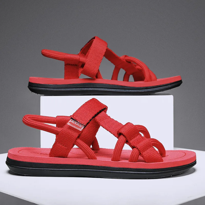 Sandalias planas antideslizantes para Hombre y mujer, chanclas cómodas y ligeras para exteriores, 2023