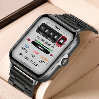 2025 Digital Smartwatch Sports Fitness Men's Women Smart Watch Waterproof Wrist Watches for Ladies Kids Child Android IOS Phones 1