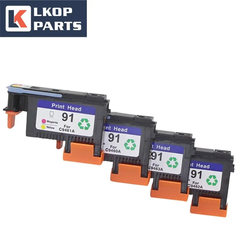 1Pcs For Hp 91 Printhead C9460A C9461A C9462A C9463A Print Head For Hp Designjet Z6100 Z6100Ps Printer (Mbk/C M/Y Lm/Lc Pbk/Lgy)